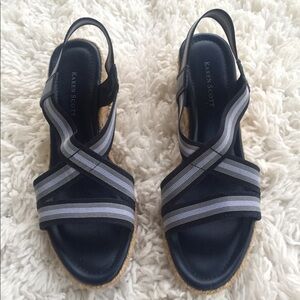 Karen Scott Espadrilles Size 9 GUC